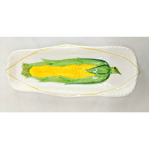 Corn Cob Holders Original Designs by Shafford Ceramic 1985